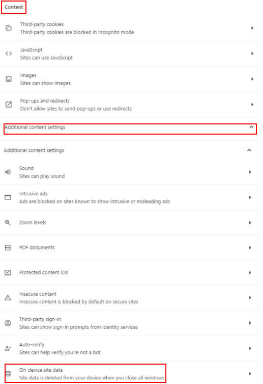 Auto Delete Content On Device Ste Data