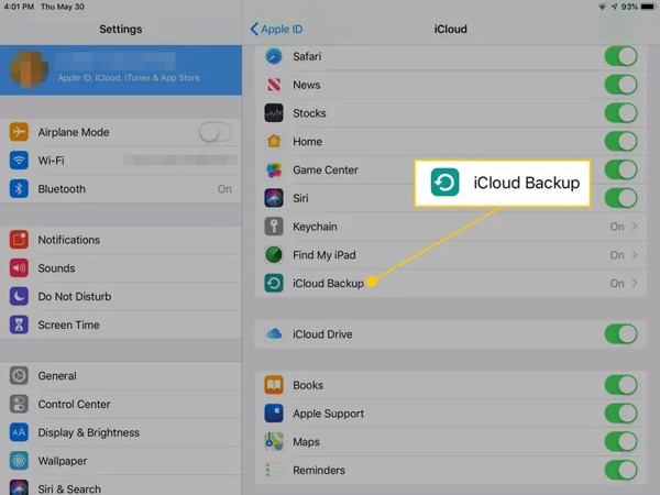 Back Up Ipad Icloud