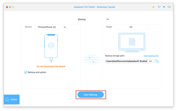 Backup iPhone Whatsapp to Computer