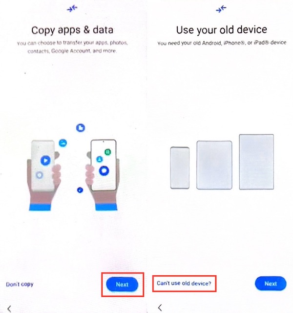 Copy Apps And Data