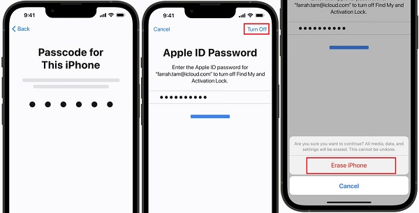 Erase Iphone With Passcode