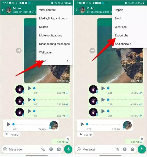 Export Whatsapp On Android