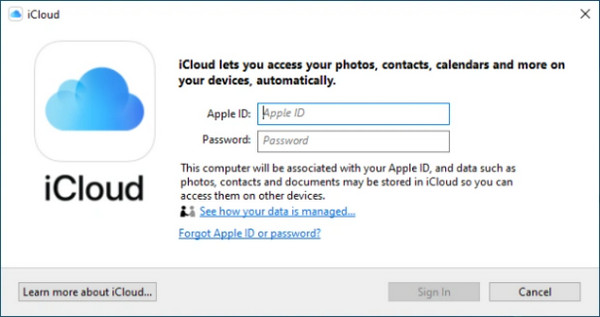 Input Apple id Password