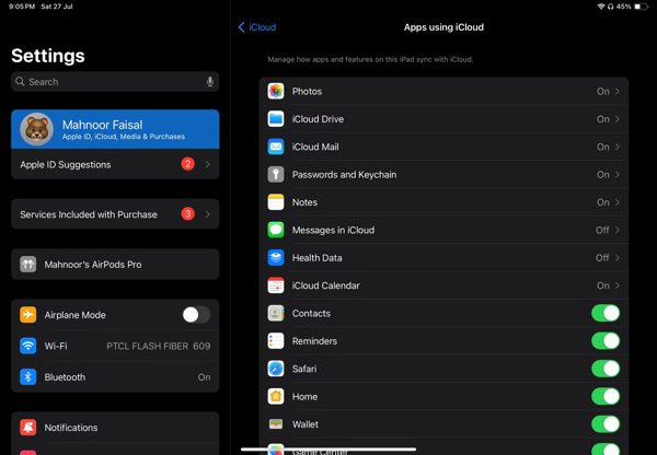 Ipad Sync Icloud