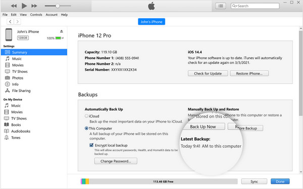 Itunes Backup