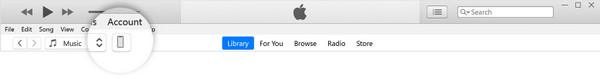 Itunes Click Device Button