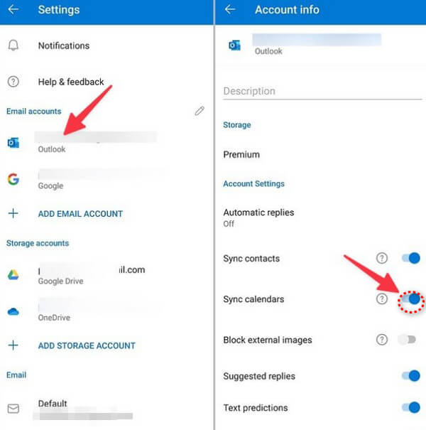 Outlook Sync