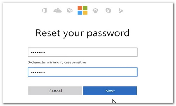 Reset Microsoft Password