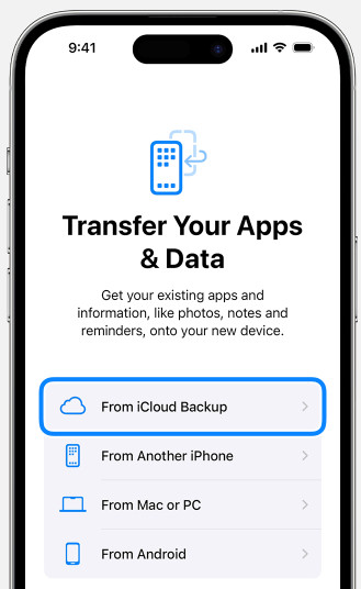 Restore From Icloud Backup