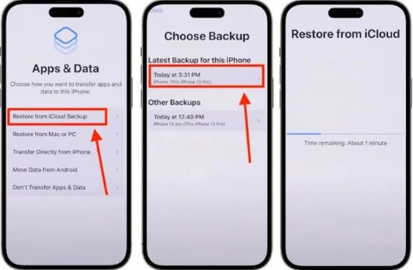 Restore From Icoud Backup