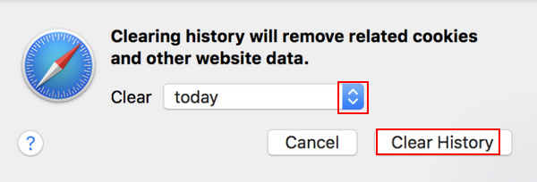 Safari Clear History
