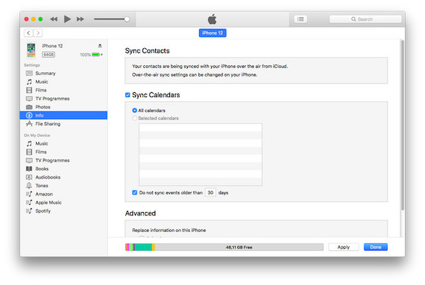 Sync Calendar To Mac-With Itunes