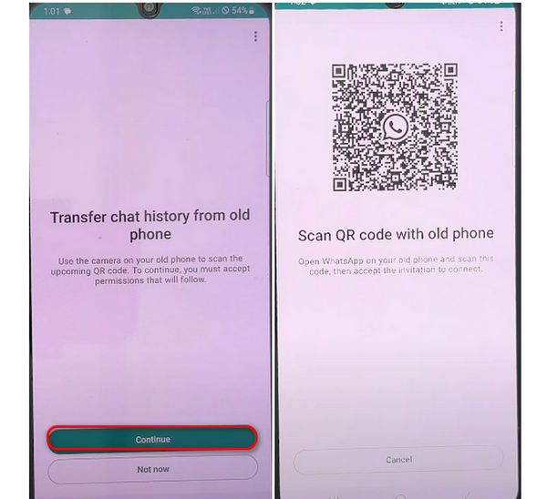 Transfer Whatsapp Messages With Qr Code