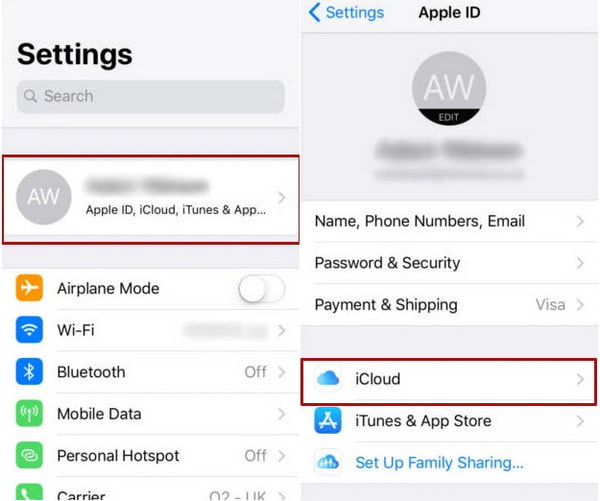 Icloud Settings