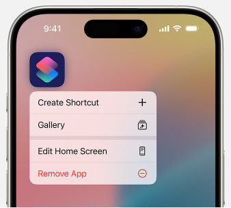 Remove App Home Screen