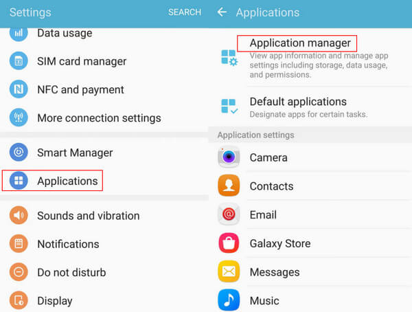 Settings App Manager