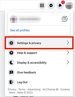 Settings Privacy Delete Facebook