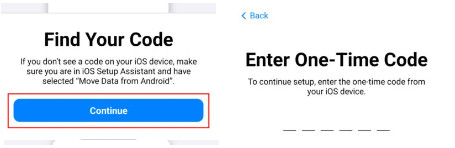 Enter Code On Android