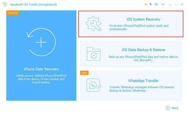 Select Ios System Recovery