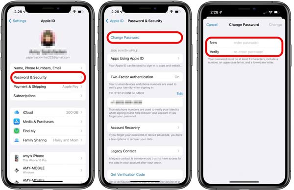 Apple ID Reset Password