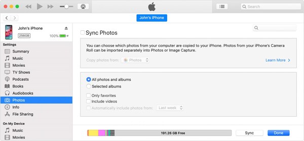 Sync Photo