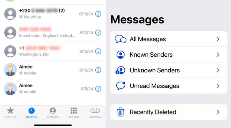 Find Deleted Number O iPhone In Messages